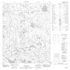 076L10 No Title Canadian topographic map, 1:50,000 scale