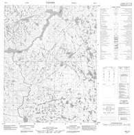 076L11 No Title Canadian topographic map, 1:50,000 scale