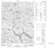 076L14 No Title Canadian topographic map, 1:50,000 scale