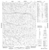 076M01 No Title Canadian topographic map, 1:50,000 scale