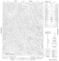 076M06 No Title Canadian topographic map, 1:50,000 scale