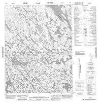 076M09 No Title Canadian topographic map, 1:50,000 scale