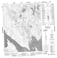 076N01 Portage Bay Canadian topographic map, 1:50,000 scale