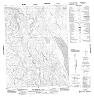 076N02 Wilberforce Falls Canadian topographic map, 1:50,000 scale