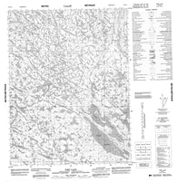 076N05 Torp Lake Canadian topographic map, 1:50,000 scale