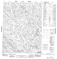 076O08 No Title Canadian topographic map, 1:50,000 scale