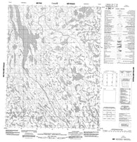 076O09 No Title Canadian topographic map, 1:50,000 scale