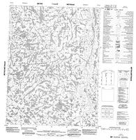 076O10 No Title Canadian topographic map, 1:50,000 scale