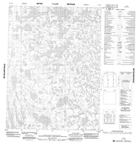 076O16 No Title Canadian topographic map, 1:50,000 scale