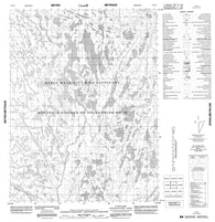 076P07 No Title Canadian topographic map, 1:50,000 scale