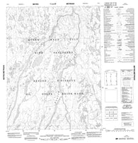 076P08 No Title Canadian topographic map, 1:50,000 scale