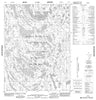 076P10 No Title Canadian topographic map, 1:50,000 scale