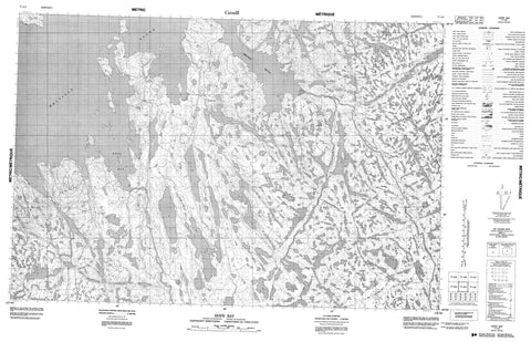 077A03 Hope Bay Canadian topographic map, 1:50,000 scale