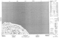 077A09 Melbourne Island Canadian topographic map, 1:50,000 scale