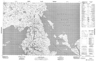 077A10 Minto Islands Canadian topographic map, 1:50,000 scale