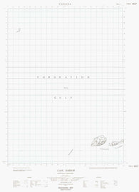 077B03W Cape Barrow Canadian topographic map, 1:50,000 scale