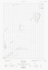 077B05E Bate Islands Canadian topographic map, 1:50,000 scale