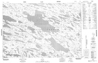 077B14 No Title Canadian topographic map, 1:50,000 scale