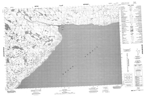 077B16 No Title Canadian topographic map, 1:50,000 scale