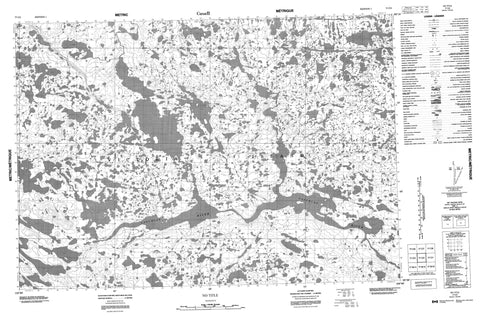 077C02 No Title Canadian topographic map, 1:50,000 scale