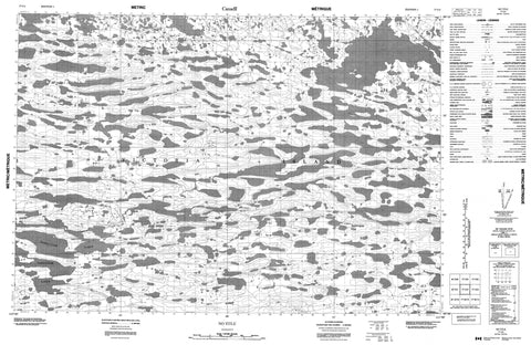 077C04 No Title Canadian topographic map, 1:50,000 scale