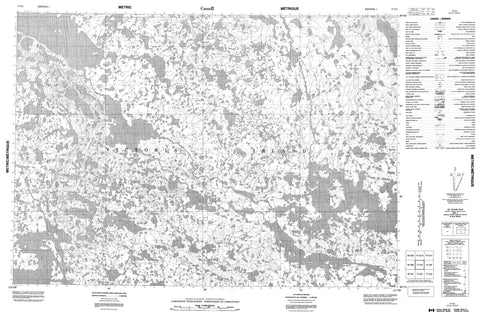 077C05 No Title Canadian topographic map, 1:50,000 scale