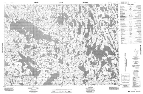 077C06 No Title Canadian topographic map, 1:50,000 scale