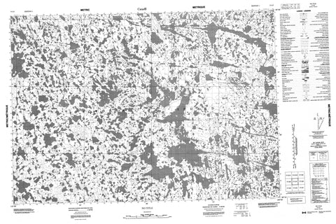 077C07 No Title Canadian topographic map, 1:50,000 scale