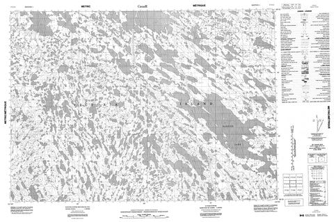 077C11 No Title Canadian topographic map, 1:50,000 scale