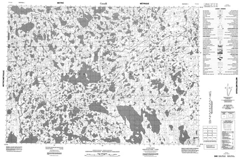 077C12 No Title Canadian topographic map, 1:50,000 scale