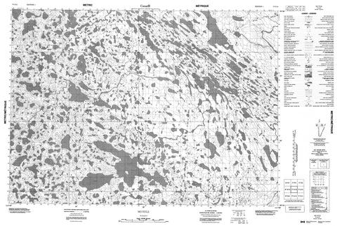 077C13 No Title Canadian topographic map, 1:50,000 scale