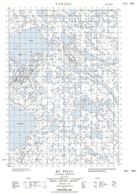 077D01W Mt Pelly Canadian topographic map, 1:50,000 scale