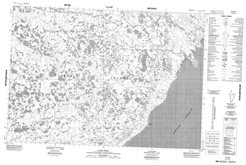 077D04 Cape Peel Canadian topographic map, 1:50,000 scale