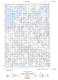 077D08E No Title Canadian topographic map, 1:50,000 scale