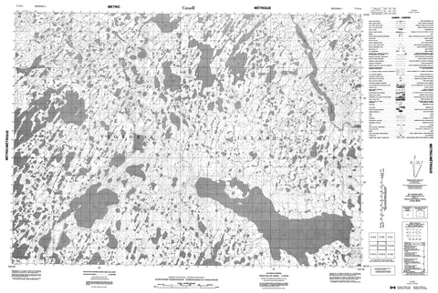 077D15 No Title Canadian topographic map, 1:50,000 scale