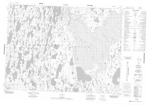 077E05 No Title Canadian topographic map, 1:50,000 scale