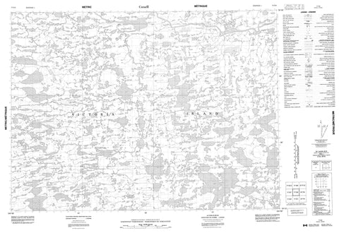 077E08 No Title Canadian topographic map, 1:50,000 scale