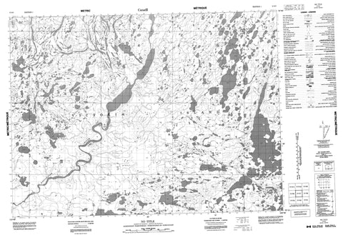 077F07 No Title Canadian topographic map, 1:50,000 scale