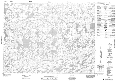 077F13 No Title Canadian topographic map, 1:50,000 scale