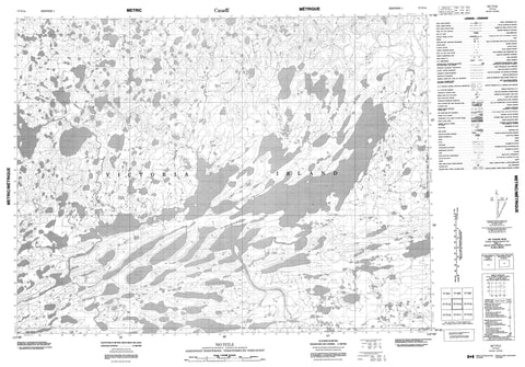 077F14 No Title Canadian topographic map, 1:50,000 scale