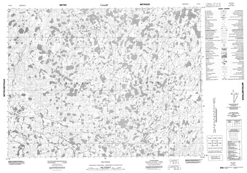 077G03 No Title Canadian topographic map, 1:50,000 scale