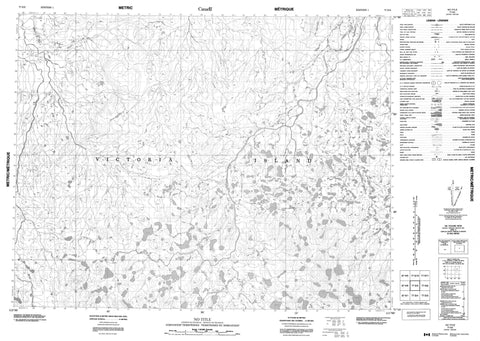 077G05 No Title Canadian topographic map, 1:50,000 scale