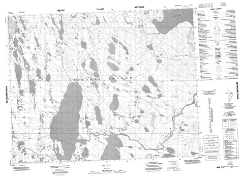 077G09 No Title Canadian topographic map, 1:50,000 scale