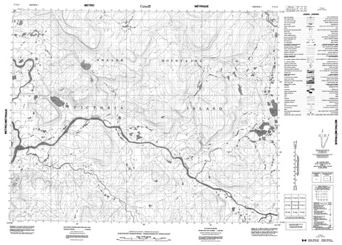 077G12 No Title Canadian topographic map, 1:50,000 scale