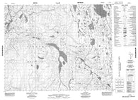 077G14 No Title Canadian topographic map, 1:50,000 scale