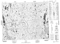 077G15 No Title Canadian topographic map, 1:50,000 scale