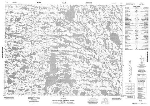 077H02 No Title Canadian topographic map, 1:50,000 scale