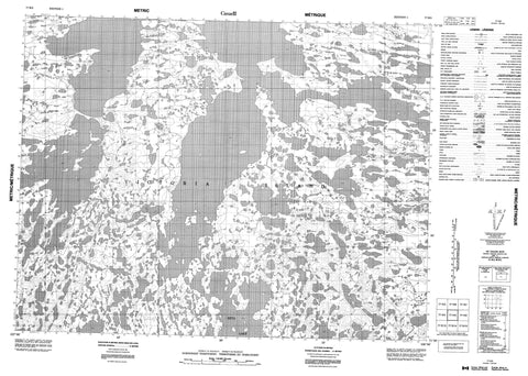 077H03 No Title Canadian topographic map, 1:50,000 scale