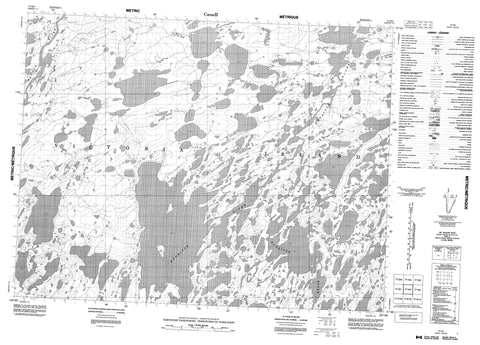 077H04 No Title Canadian topographic map, 1:50,000 scale