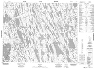 077H10 No Title Canadian topographic map, 1:50,000 scale